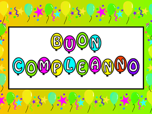 biglietti auguri compleanno