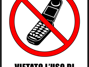 cartello divieto uso cellulare, cartello vietato uso cellulare