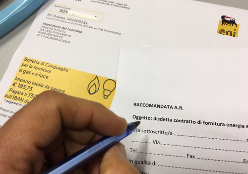 Disdetta Eni: tempi, costi e modulistica