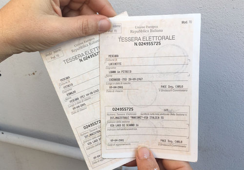 Come chiedere il duplicato della tessera elettorale