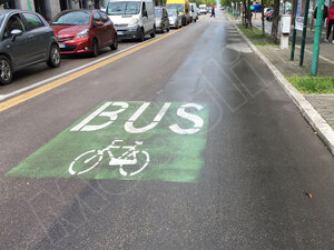 multa corsia autobus, multa corsia preferenziale