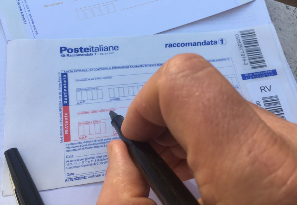Raccomandata 1: veloce, tracciabile e con valore legale