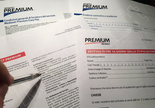 Mediaset Premium: moduli per la disdetta