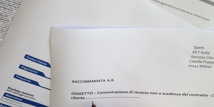 modulo disdetta sky a scadenza 2021