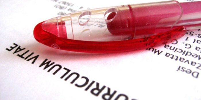 curriculum vitae vuoto da compilare