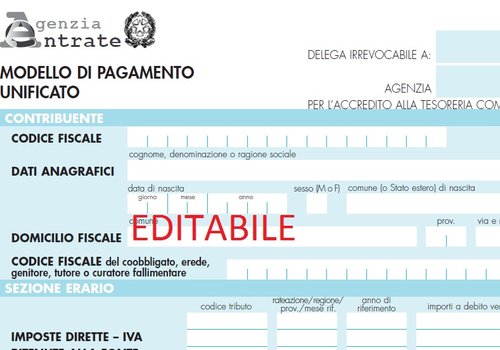 F24 Elide Editabile F24 Elide Editabile