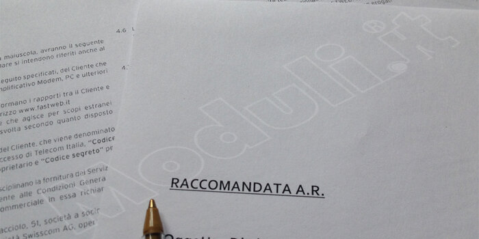 modulo disdetta fastweb pdf