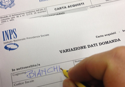 Carta Acquisti Come Variare Dati E Informazioni