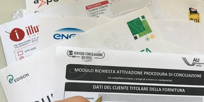 Conciliazione energia Richiesta sospensione fornitura enel