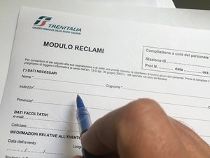 modulo reclamo trenitalia, lettera di reclamo trenitalia