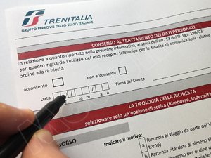 modulo rimborso Trenitalia, modulo rimborso trenitalia regionale