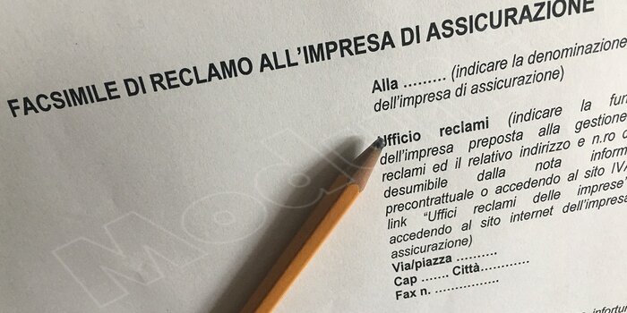 lettera reclamo assicurazione