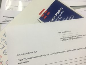 modulo disdetta Tim per variazioni condizioni contrattuali