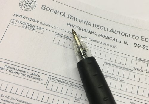 scaricare bordero siae