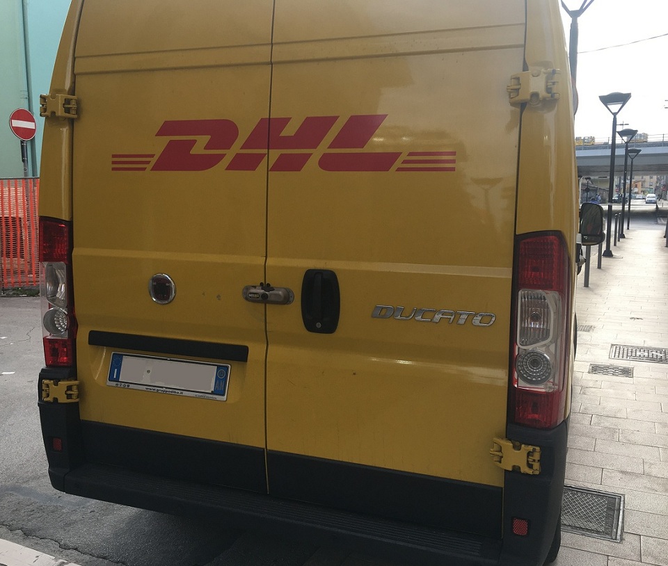 Lettera reclamo DHL