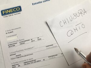 modulo chiusura conto fineco