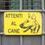 Cartello Attenti al cane da stampare