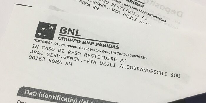 SCARICA ESTRATTO CONTO BNL