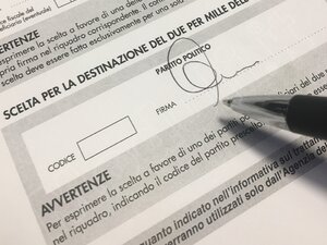 destinazione irpef 2 per mille, 2 per 1000 codice partiti