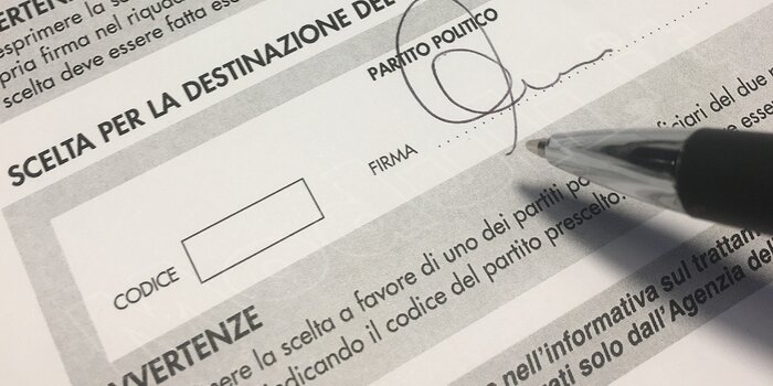 destinazione 2 per mille, scelta 2 per 1000