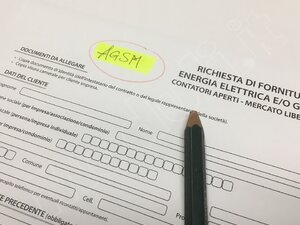 modello voltura agsm, autocertificazione agsm