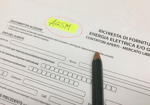 Modulo voltura Agsm