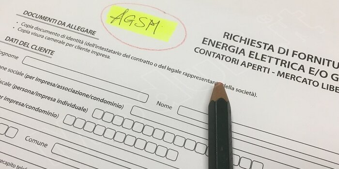 modello voltura agsm, autocertificazione agsm