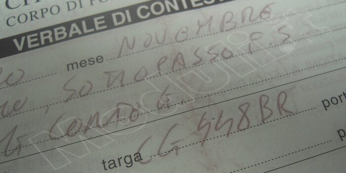Richiesta annullamento multa in autotutela fac simile word