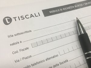 modulo blocco IMEI Tiscali