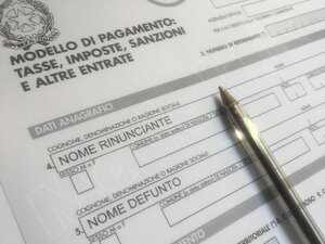 f23 rinuncia eredità, modello f23 per rinuncia eredità