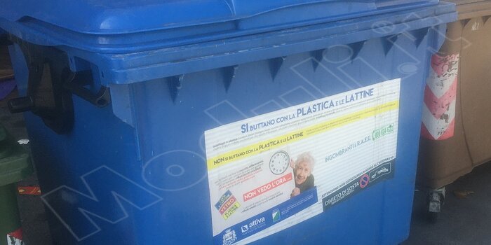 lettera richiesta spostamento cassonetti rifiuti
