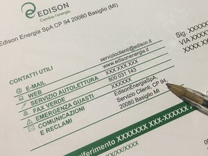 contestazione bolletta Edison, contestazione fattura Edison