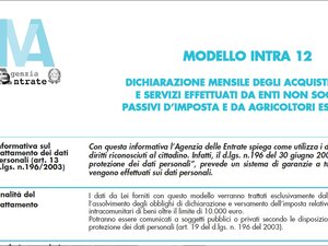 Modello Intra 12 2024