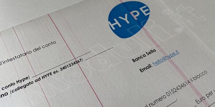 bloccare carta Hype
