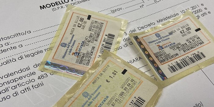 modulo annullamento marca da bollo word, autocertificazione marca da bollo