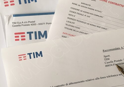 Lettera di reclamo alla tim