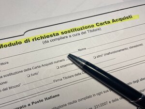 sostituzione Carta Acquisti