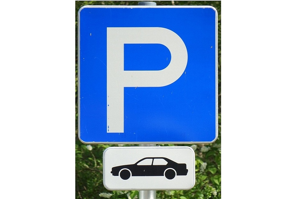 Cartello Parcheggio Privato – "Solo Per Pazienti" – Segnaletica Interno/Esterno – PrintEngel P0033