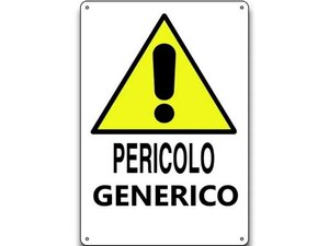 cartello pericolo generico da stampare 