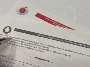 richiesta tabulato telefonico Vodafone