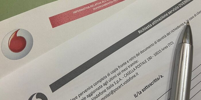 servizio Override Vodafone, chiamate di disturbo Vodafone