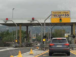telepass non funziona in entrata