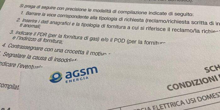 domiciliazione agsm