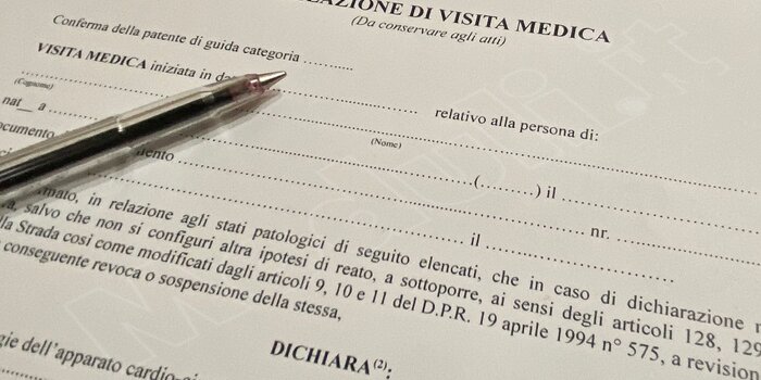 modulo visita medica patente, relazione visita medica rinnovo patente pdf