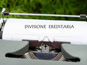 atto di divisione ereditaria fac simile