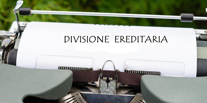 atto di divisione ereditaria fac simile