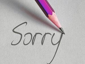 lettera per chiedere scusa per un comportamento sbagliato 