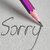 lettera per chiedere scusa per un comportamento sbagliato 