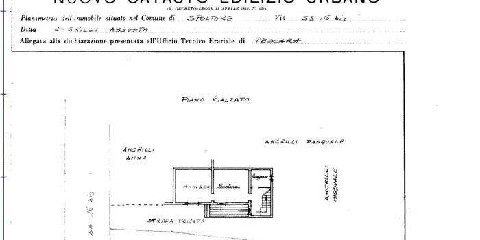 modulo per richiesta planimetria catastale