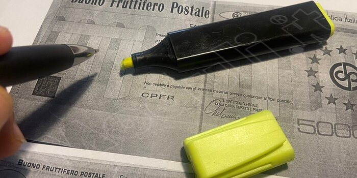 modulo reclamo poste italiane buoni fruttiferi